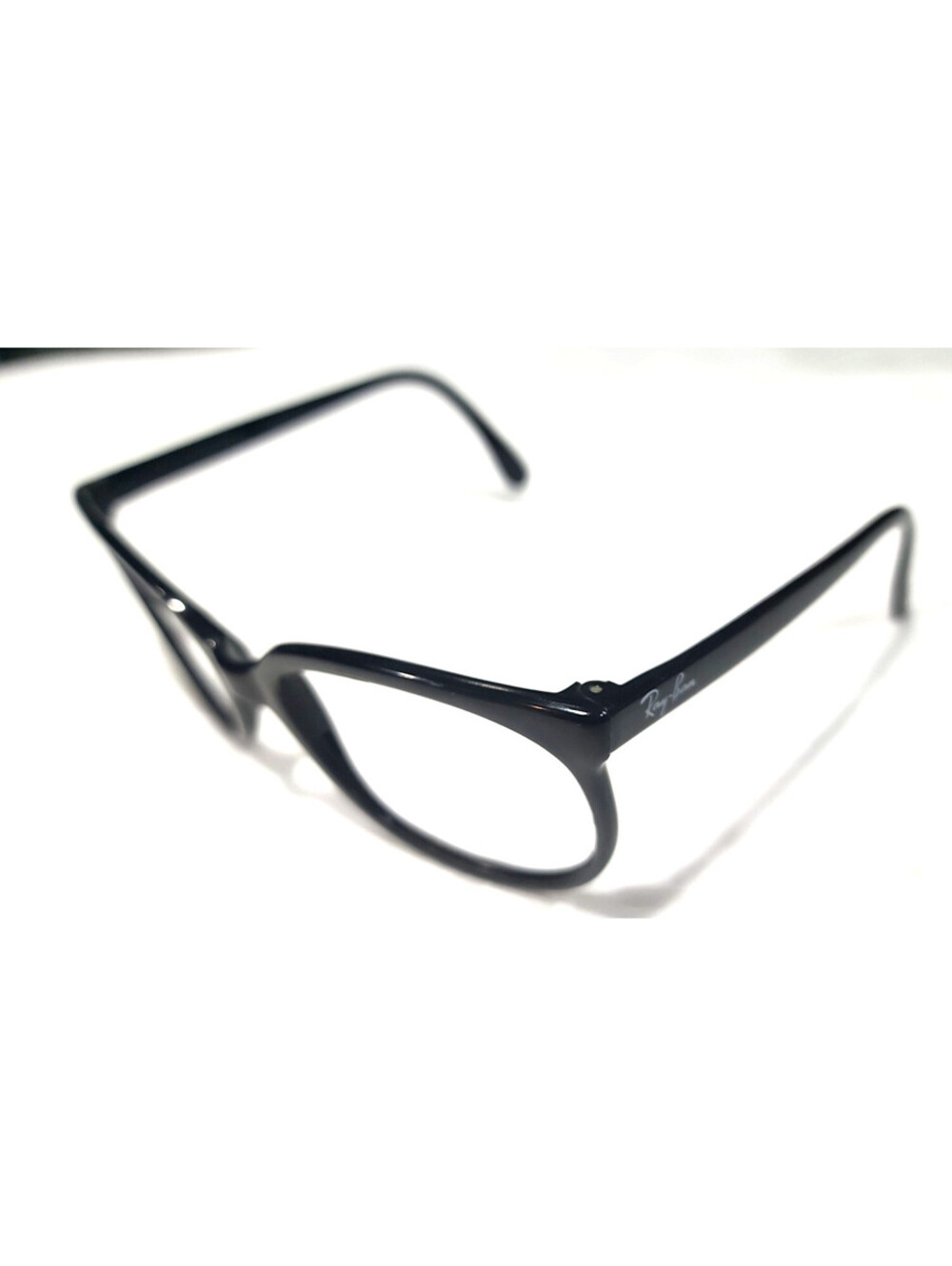 Ray Ban B&L Vintage Cats Black Nylon Oval Unisex Sunglasses Frame France